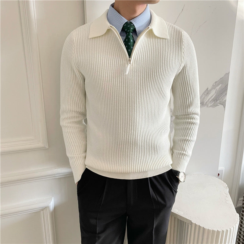The Hanover Zip Polo
