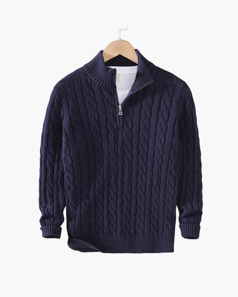 The Bexley Cable Quarter-Zip