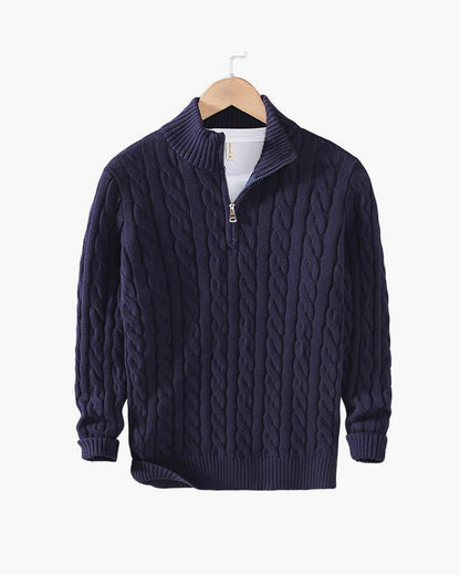 The Bexley Cable Quarter-Zip