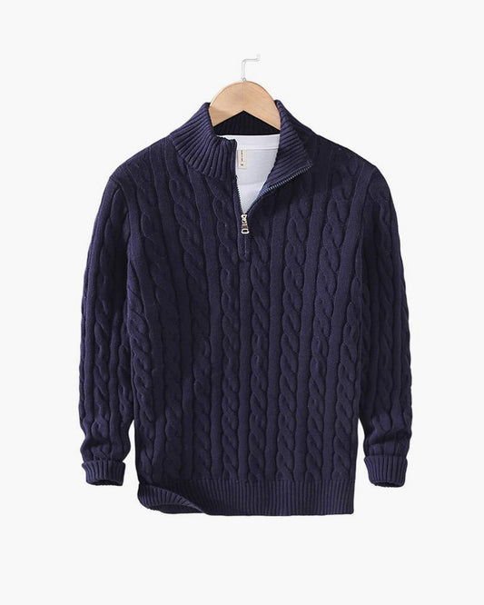 The Bexley Cable Quarter-Zip