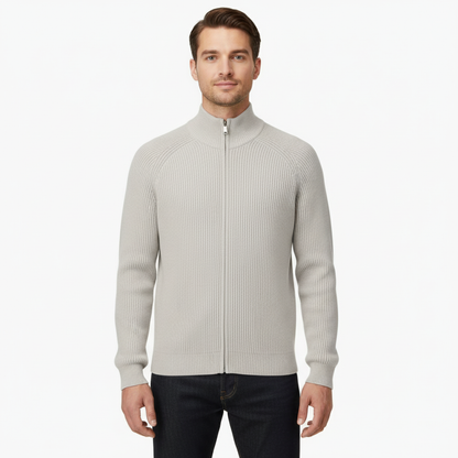 The Amalfi Full-Zip Knit