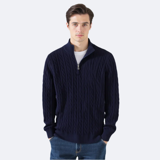 The Bexley Cable Quarter-Zip