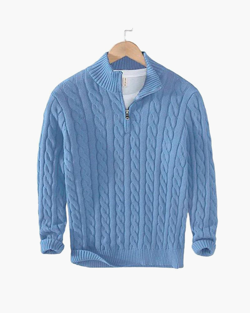 The Bexley Cable Quarter-Zip