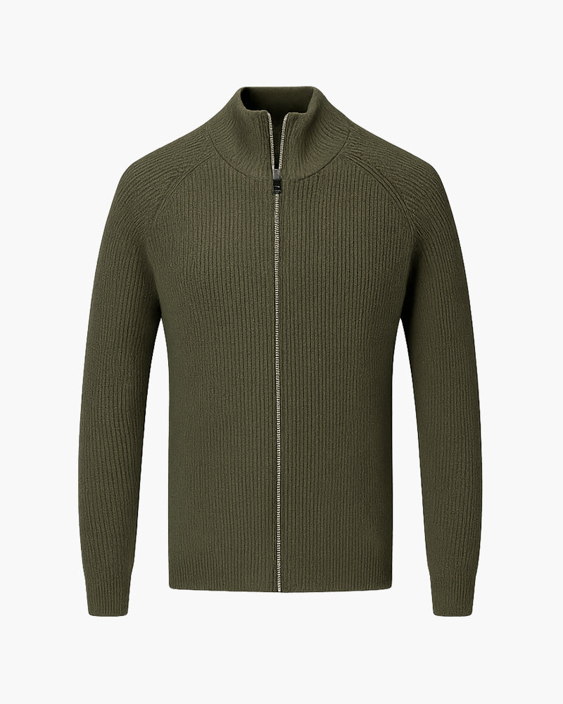The Amalfi Full-Zip Knit