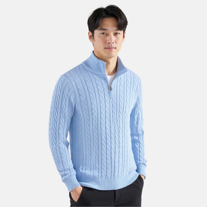 The Bexley Cable Quarter-Zip