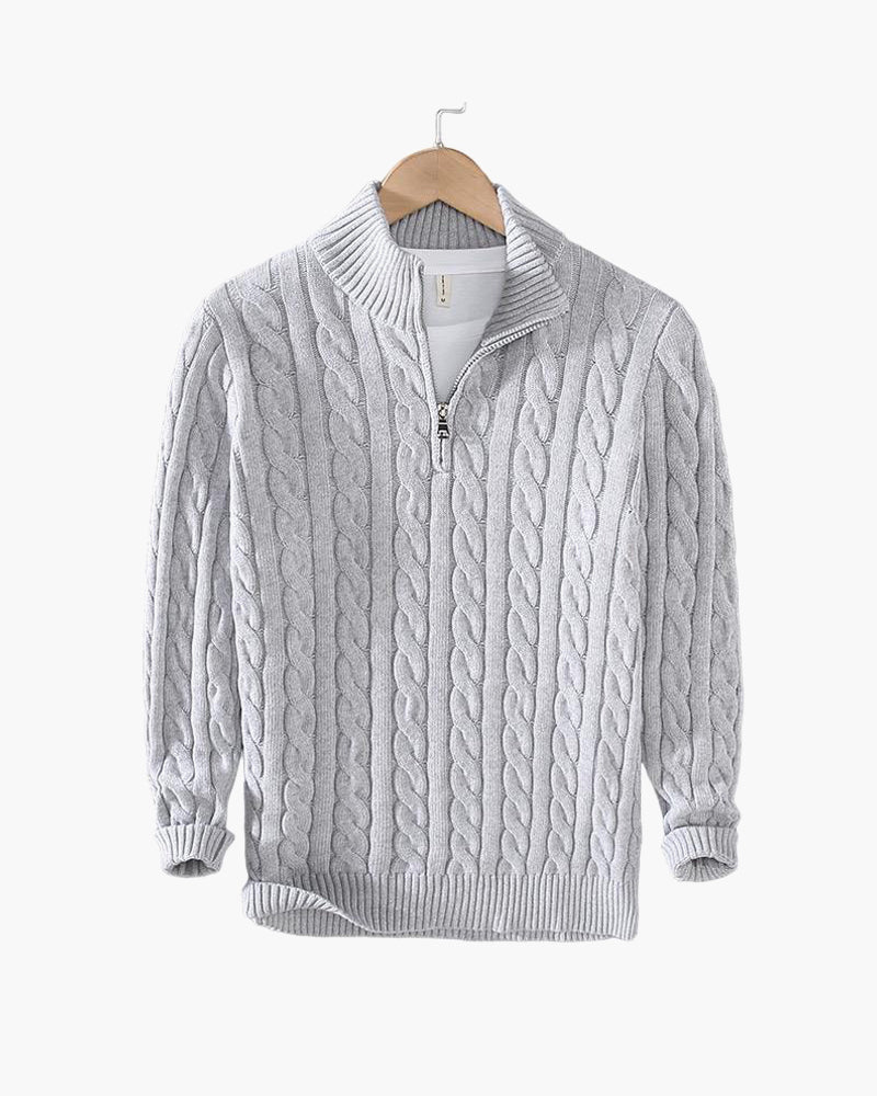 The Bexley Cable Quarter-Zip