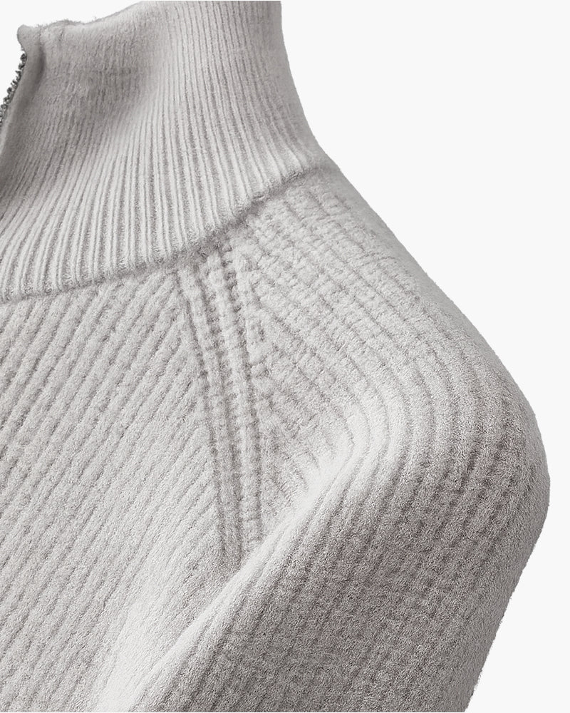 The Amalfi Full-Zip Knit