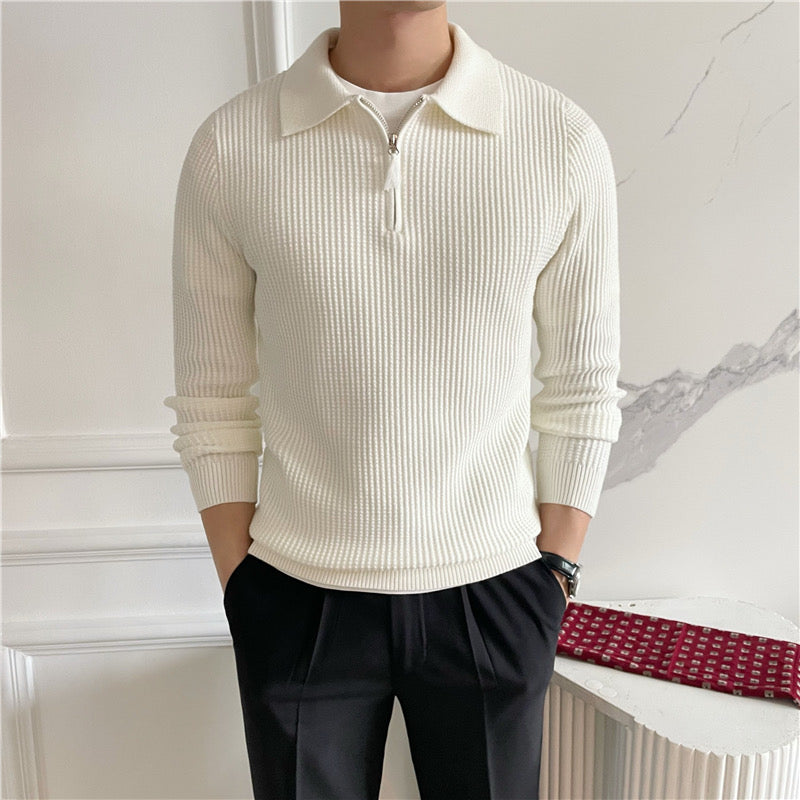 The Hanover Zip Polo
