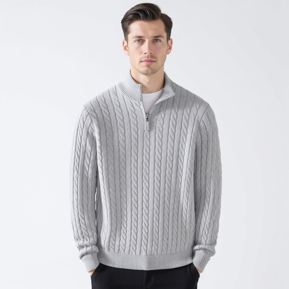 The Bexley Cable Quarter-Zip