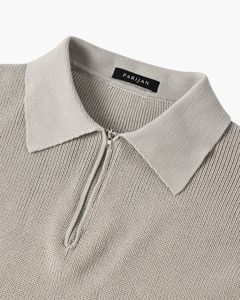 The Rason Zip Polo