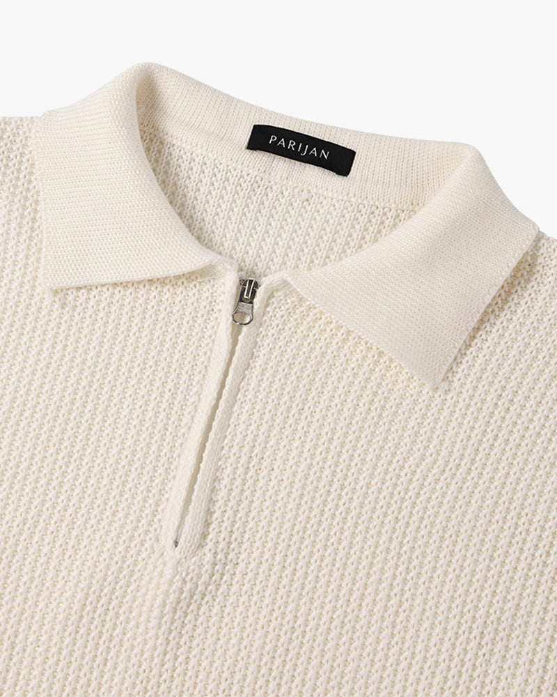 The Hanover Zip Polo